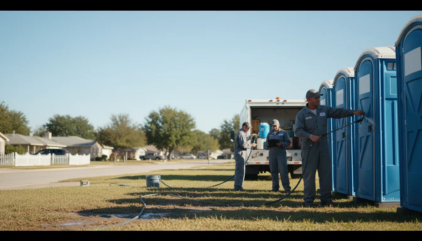 Long-Term Portable Toilet Rental in Savannah, GA near me